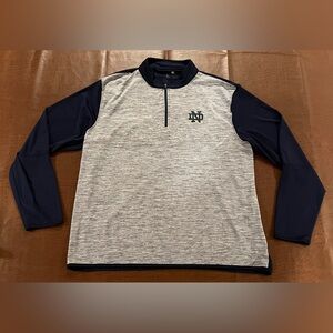 Notre Dame University Men’s Long Sleeve Lightweight Performance Shirt - Size XXL